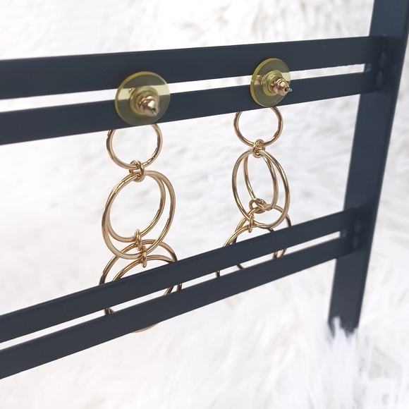 Worthington Circle Dangle Earrings - Picture 8 of 11
